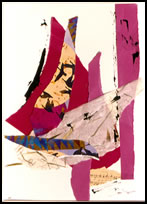 "Geese", a collage by Ruth Dombrow
