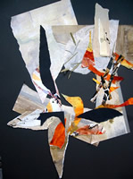 "Mind's Eye", a collage by Ruth Dombrow